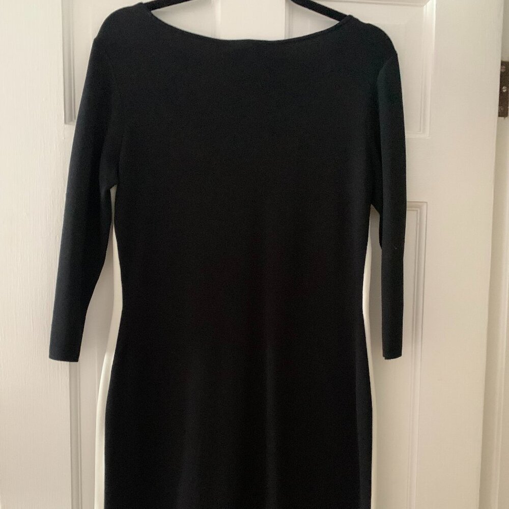 Ralph Lauren Black Knit dress size large - Picture 3 of 7